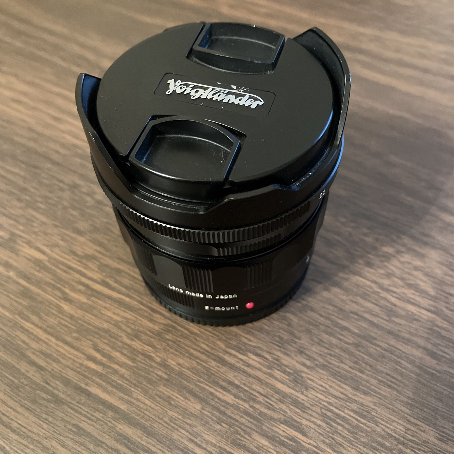 Voigtlander SUPER WIDE-HELIAR 15mm F4.5 Aspherical III Lens Sony E-Mount Camera