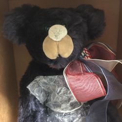 Plush - 100% MOHAIR “Danny Blue” BEAR