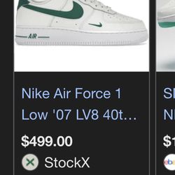 LOW PRICE MOVING- NIKE AIR FORCE ONE RARE 