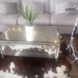 Mirrored Coffee Table 