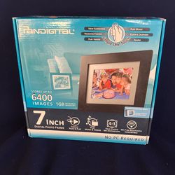 Pan digital 7 inch digital photo frame