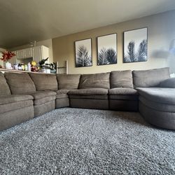 Brown couch 4 sale