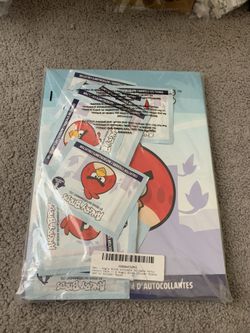Angry birds sticker books