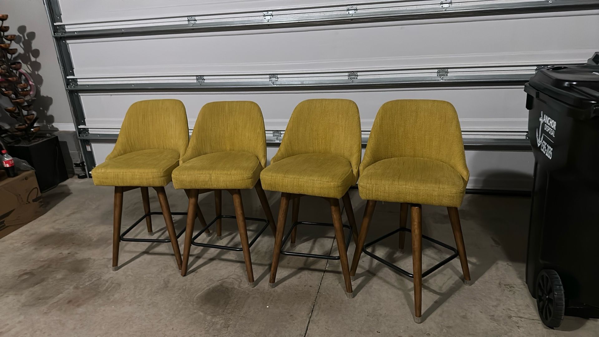 Barstool Chairs Real Pecan Wood