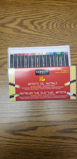 Oil pastels colors