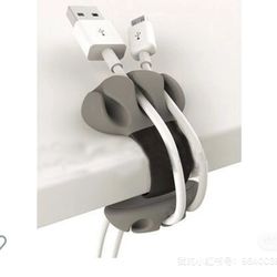 Desktop Cable Clamp Silicone Desktop 4 pieces $10