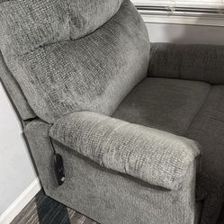 Gray Recliner 