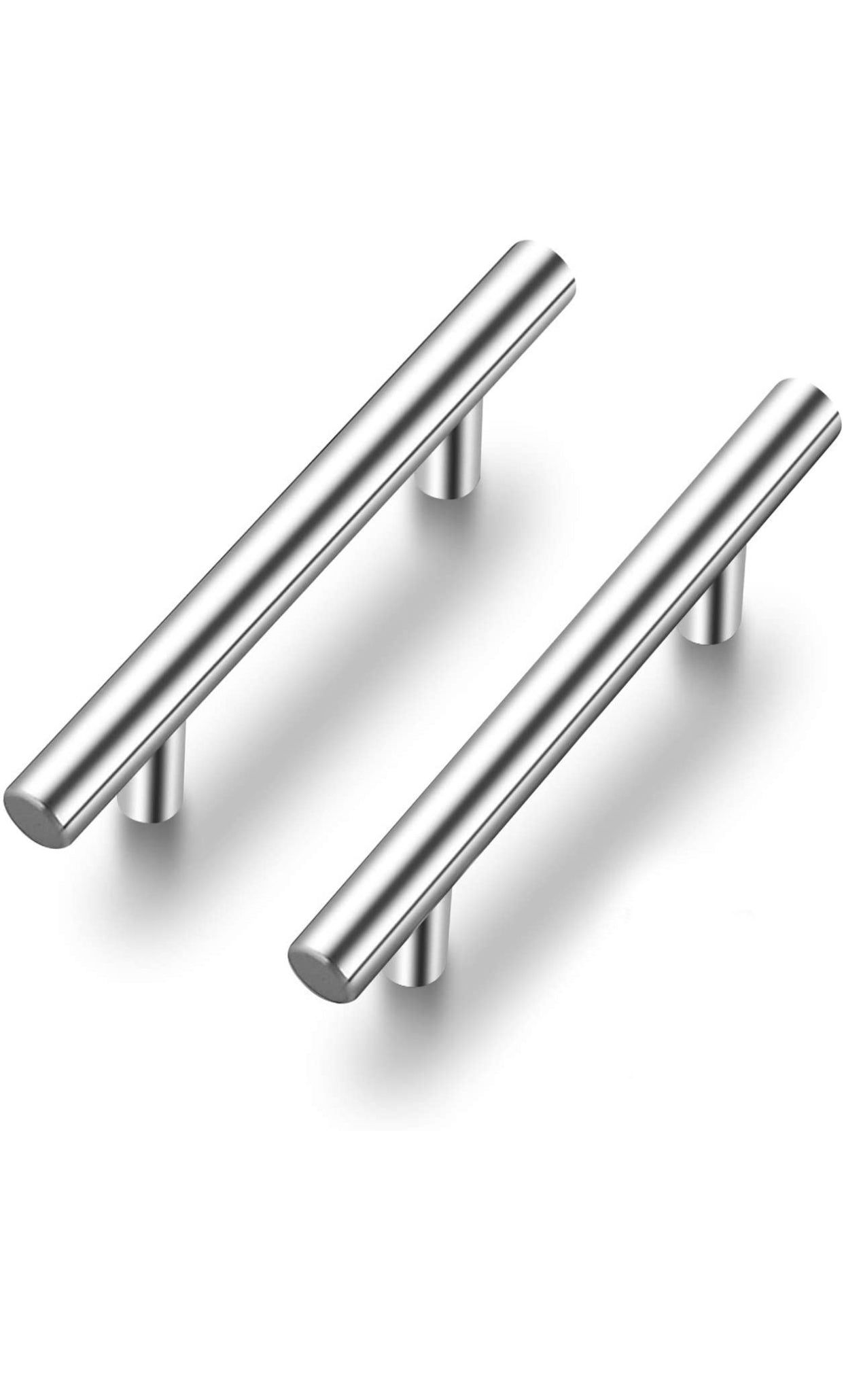 5 inch Kitchen Cabinet Handles Cabinet Pulls Brushed Nickel Aluminum Kitchen Drawer Pulls Cupboard Handles 3" Hole Center