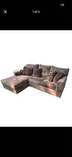 Gray Sectional Sofa with Chaise - Free Delivery! Price: $450