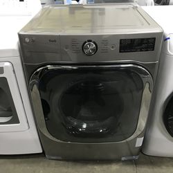 LG 9.0 cu. ft. Smart Electric Dryer with TurboSteam and Sensor Dry