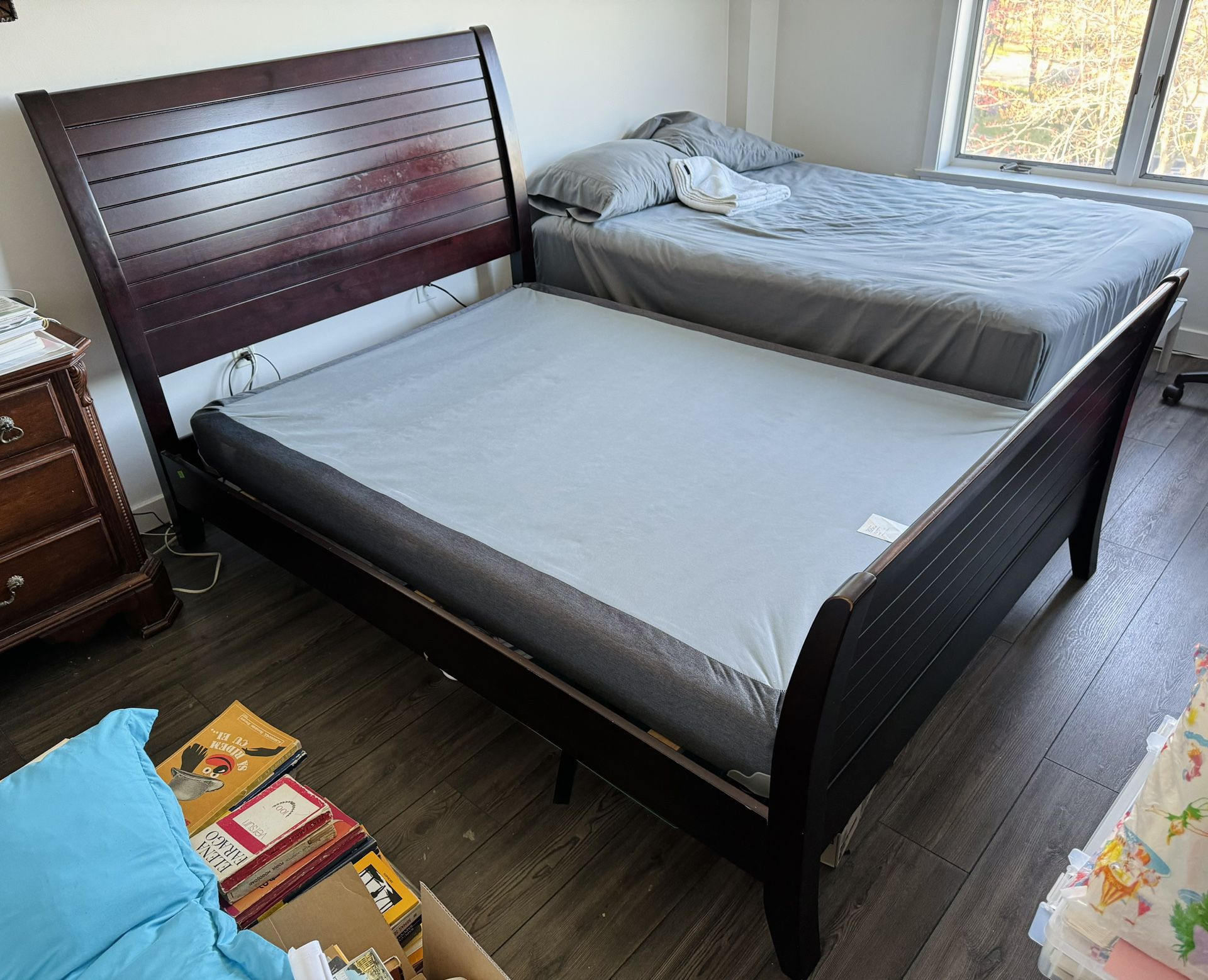 (Real) Mahogany Hardwood Full Bed Frame