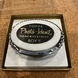 Vintage Topps I D Boys Bracelet