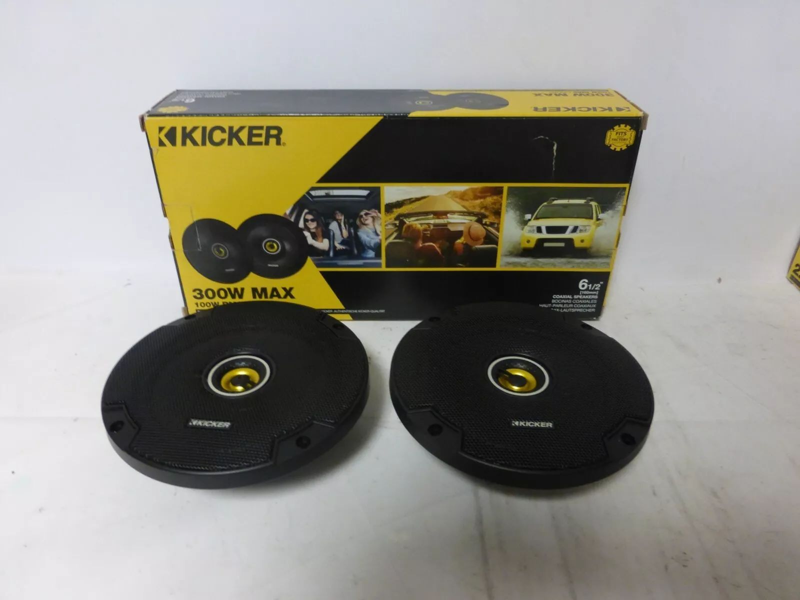 Kicker 46CSC654 CSC65 Inch Car Audio Speaker PAIR