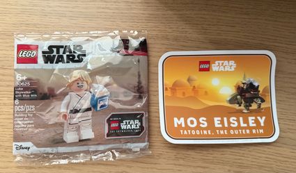 LEGO star wars polybag & sticker