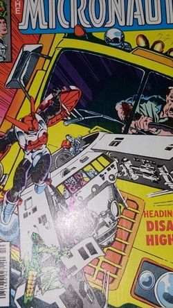 The Mircronauts Oct.22 1980 Marvel Comic
