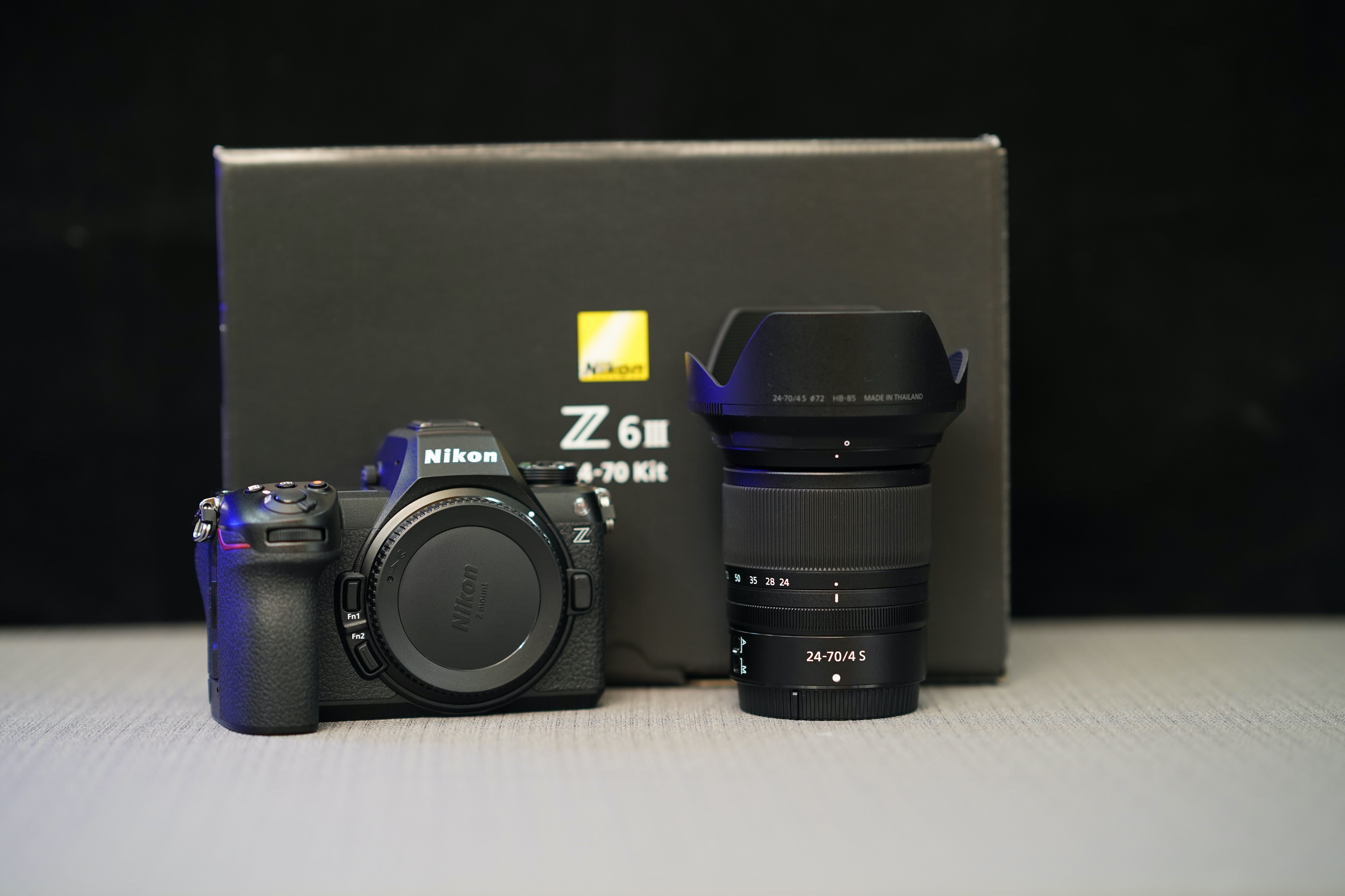 Nikon Z6 III Mirrorless Camera with 24-70mm f/4 Lens