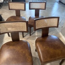 Set of Mid Century Modern Dining Chairs