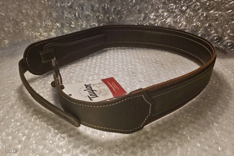 Taylor American Dream Brown Black Guitar Strap (GS13)