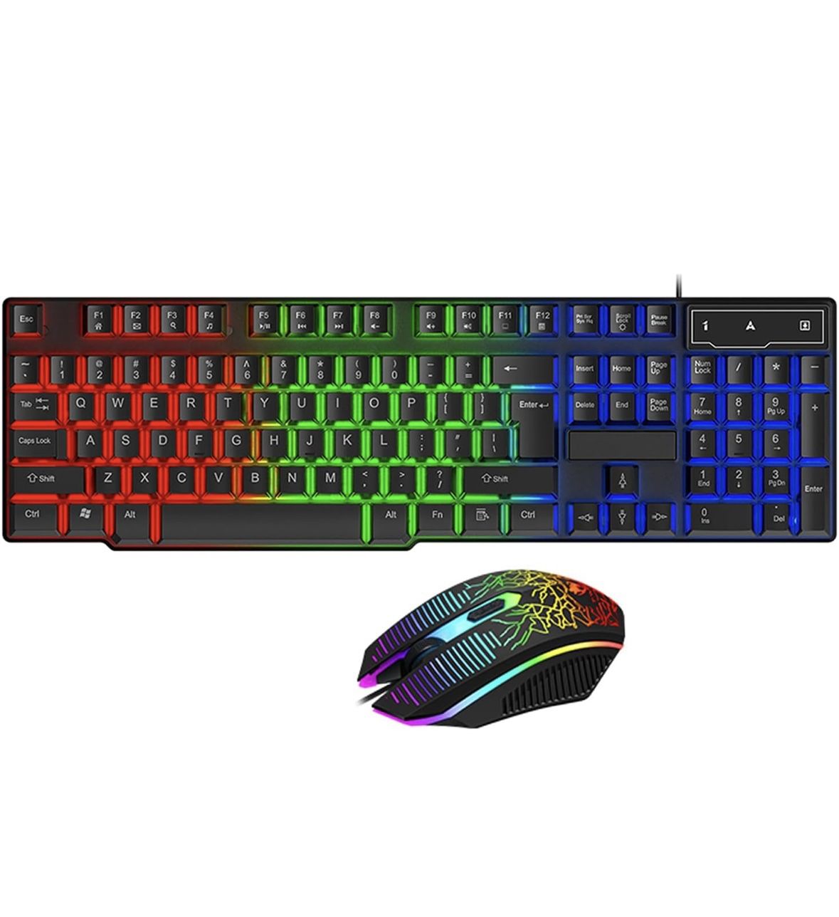 Gaming Keyboard And Mouse 2in1