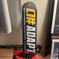 ALPHANUMERIC x ADAPT Skate Deck