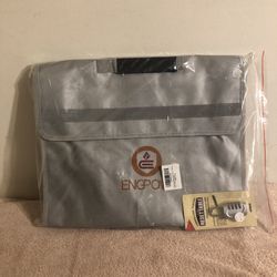 ENGPOW Fireproof Locking Document Bag With Lock 16”x12”x4” NIP