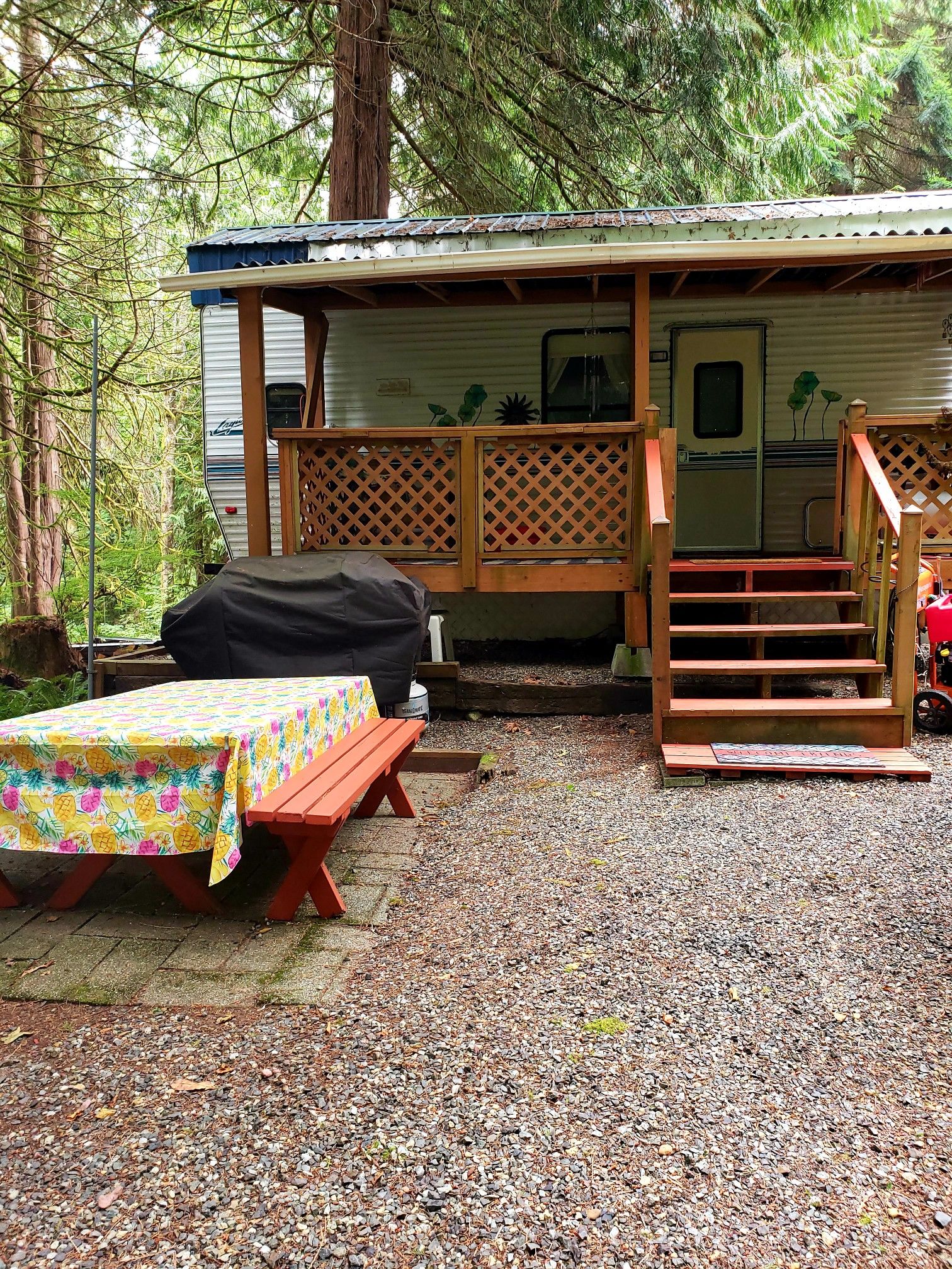 Lake Connor Park, Campsite, with 5th wheel for Sale in Lake Stevens, WA