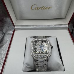 Cartier Santos Skelton  