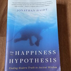 The Happiness Hypothesis: Finding Modern Truth in Ancient Wisdom – Haidt (Paperback) Book