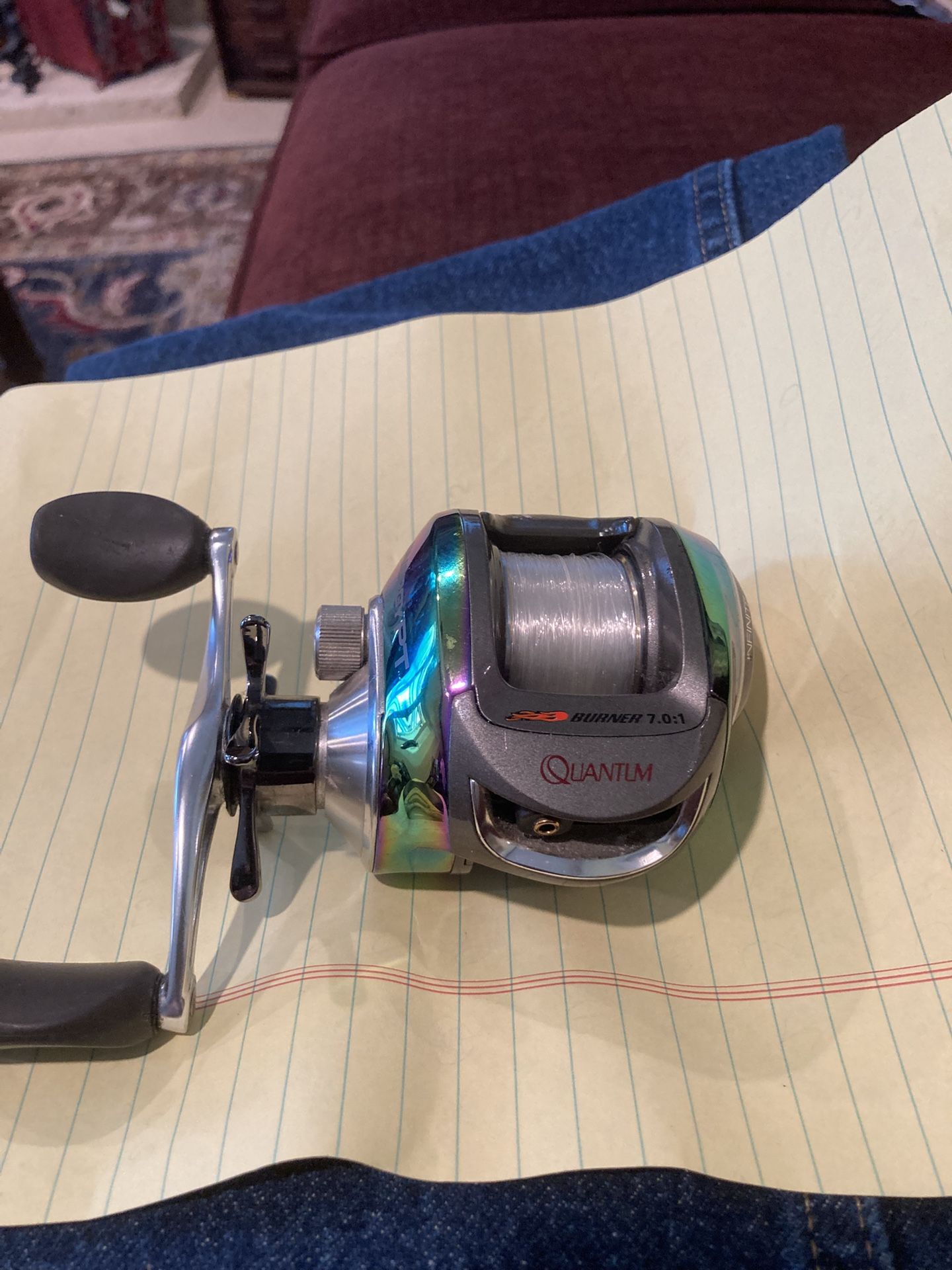 Quantum Energy PT E770/PT-7 Bearing bait, casting reel