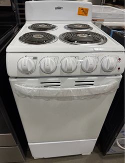 Summit Appliance 20 in. 2.3 cu. ft. Electric Range in White