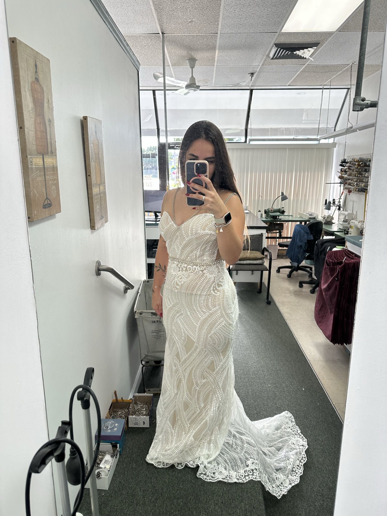 Wedding Dress + veil