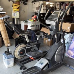 NordiTrack Elíptical and stationary bike $100 for both OBO