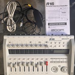 Zoom R16 Recorded:Interface:Controller