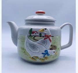 Rare Otagiri Vintage Teapot With Lid