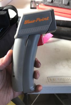 Snap on blue point Infrared laser digital thermometer