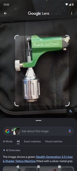 Stealth. Tattoo machine