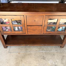 cherrywood entertainment console