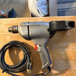 Vintage Craftsman 1/2” Drill, Metal Casing