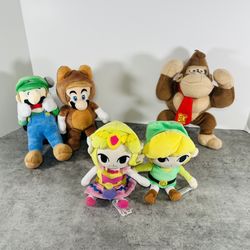 Super Mario Zelda And Donkey Kong Plush