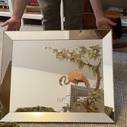 Mid Century Turner Flamingo Mirror