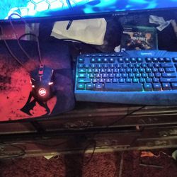 Red Dragon Keyboard And Mouse 