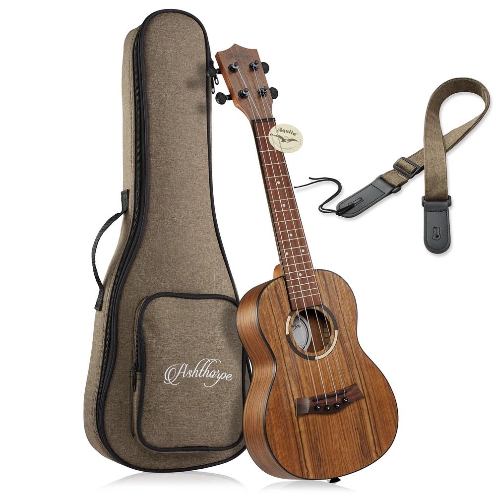 Hawaiian Guitar with Padded Bag and Strap