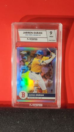 JARREN DURAN 2026 Topps Chrome Flagship Collection #29 Red Sox MGS 9 MT