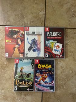 Nintendo Switch Games $20 Each One Price Firm