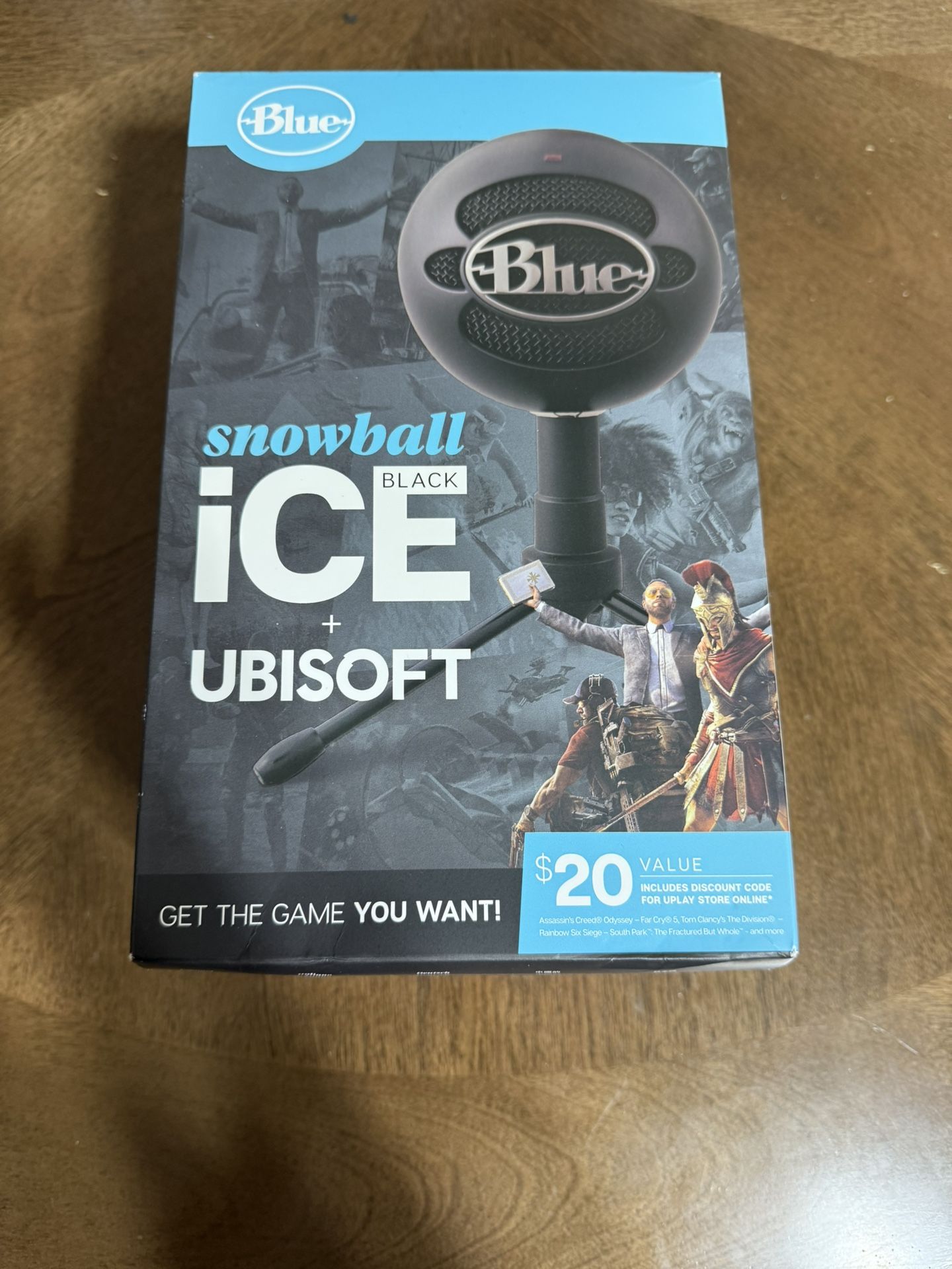 Black Snowball Ice Gaming Microphone