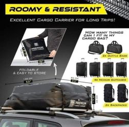 XL ROOF TOP CARGO CARRIER