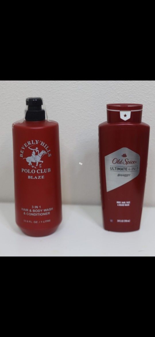 Polo & Old spice body face and wash