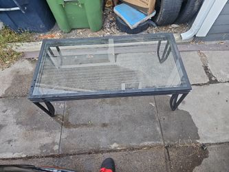 Glass table