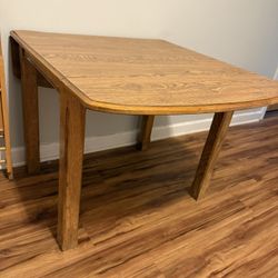 Foldable Sides Wooden Table 