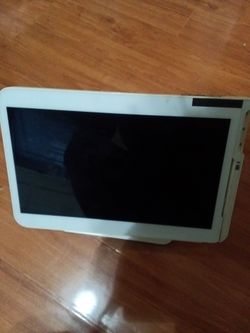 White Android Tablet